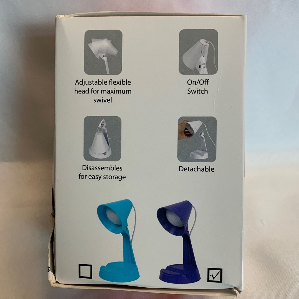 NIB! USB Powered LED Desk Light with Phone Holder! - Picture 4 of 7